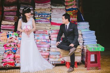 Bộ ảnh cưới cực kỳ tự nhiên và bình dị được thực hiện tại chợ Đông Hà - TP Đông Hà - Quảng Trị - Hải Hà Wedding - Hình 5