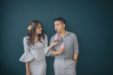 Ảnh cưới phông Hàn Quốc phim trường Endee Garden - Ngan Vo Studio - Hình 1