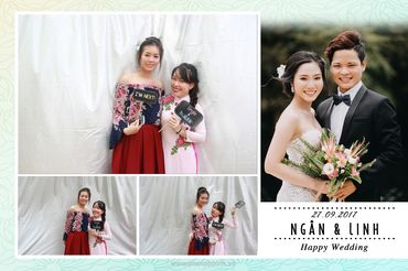 Ngan &amp; Linh Wedding by WefieBox Photobooth Vietnam - WefieBox - Dịch vụ chụp ảnh lấy liền - Hình 2