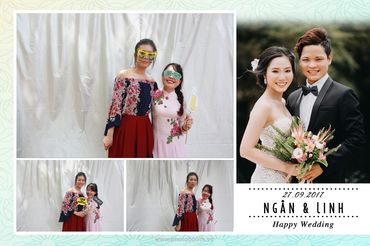 Ngan &amp; Linh Wedding by WefieBox Photobooth Vietnam - WefieBox - Dịch vụ chụp ảnh lấy liền - Hình 8