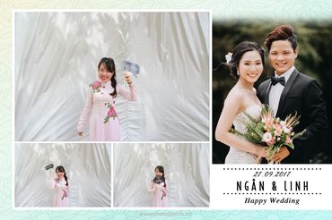 Ngan &amp; Linh Wedding by WefieBox Photobooth Vietnam - WefieBox - Dịch vụ chụp ảnh lấy liền - Hình 7