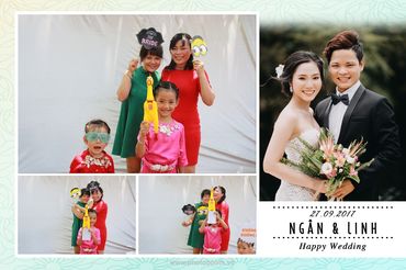 Ngan &amp; Linh Wedding by WefieBox Photobooth Vietnam - WefieBox - Dịch vụ chụp ảnh lấy liền - Hình 4