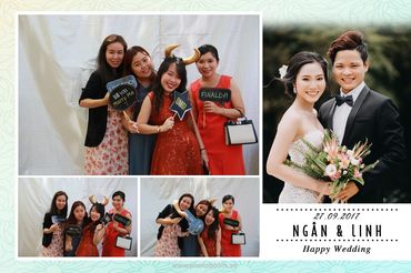 Ngan &amp; Linh Wedding by WefieBox Photobooth Vietnam - WefieBox - Dịch vụ chụp ảnh lấy liền - Hình 6