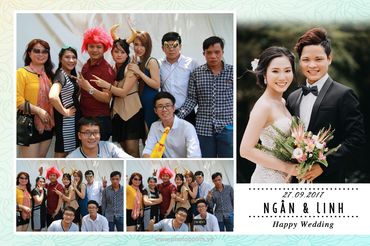 Ngan &amp; Linh Wedding by WefieBox Photobooth Vietnam - WefieBox - Dịch vụ chụp ảnh lấy liền - Hình 3
