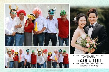 Ngan &amp; Linh Wedding by WefieBox Photobooth Vietnam - WefieBox - Dịch vụ chụp ảnh lấy liền - Hình 5