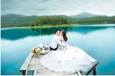 Chụp ảnh cưới tại Hồ Yên Trung - Tuần Châu, cặp đôi Chuẩn &amp; Thương - Ảnh viện Hải Phòng Cưới - Hình 10