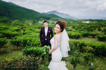 Tươi mát với bộ ảnh cưới đồi chè Đông Giang - NamDoo Wedding Studio - Hình 7