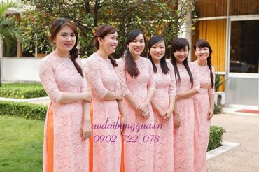 Trang trí nhà ngày cưới  - Áo dài bưng mâm quả Tơ Hồng - Hình 2