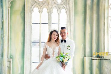 AMBER BRIDAL- Ảnh cưới phim trường Alibaba- Pháp &amp; Linh - AMBER bridal- Cho thuê, may đo, thiết kế váy cưới - Hình 7