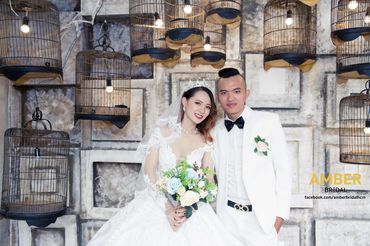 AMBER BRIDAL- Ảnh cưới phim trường Alibaba- Pháp &amp; Linh - AMBER bridal- Cho thuê, may đo, thiết kế váy cưới - Hình 3