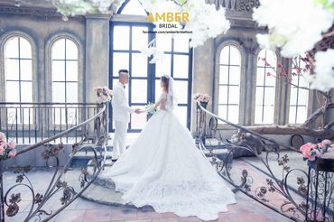 AMBER BRIDAL- Ảnh cưới phim trường Alibaba- Pháp &amp; Linh - AMBER bridal- Cho thuê, may đo, thiết kế váy cưới - Hình 1
