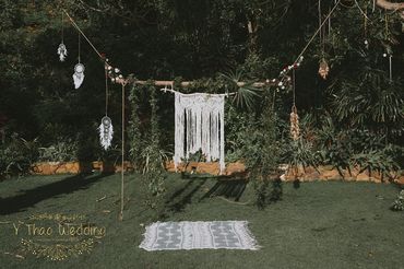 Hôn lễ ngoài trời - Ý Thảo Wedding - Hình 6
