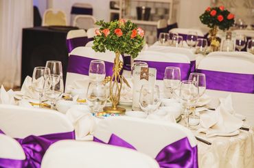 Tiệc cưới với tông màu tím lãng mạn - Trung tâm Hội Nghị - Tiệc Cưới Hoàng Long - Hình 12