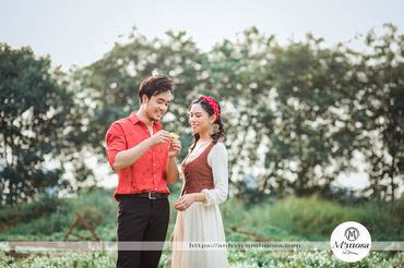 Album ảnh cưới đẹp Cafe trill và phim trường santorini pack - Mimosa Wedding - Hình 8