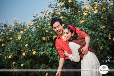 Album ảnh cưới đẹp Cafe trill và phim trường santorini pack - Mimosa Wedding - Hình 45