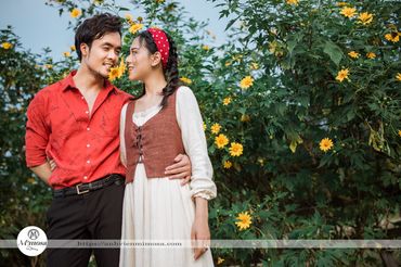 Album ảnh cưới đẹp Cafe trill và phim trường santorini pack - Mimosa Wedding - Hình 42