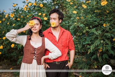 Album ảnh cưới đẹp Cafe trill và phim trường santorini pack - Mimosa Wedding - Hình 46
