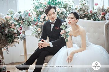 Album ảnh cưới đẹp Cafe trill và phim trường santorini pack - Mimosa Wedding - Hình 7
