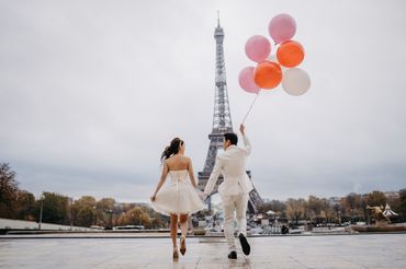 Ảnh cưới Paris mùa đông | Cecilia &amp; Melvin | Février Photography - Février Photography - Hình 1