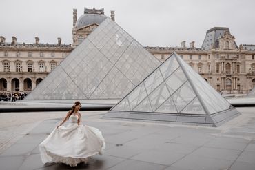 Ảnh cưới Paris mùa đông | Cecilia &amp; Melvin | Février Photography - Février Photography - Hình 7