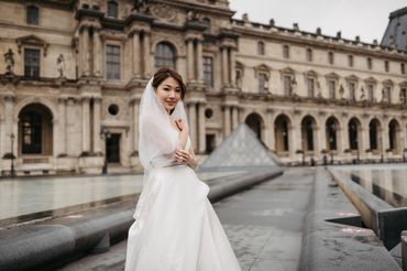 Ảnh cưới Paris mùa đông | Cecilia &amp; Melvin | Février Photography - Février Photography - Hình 5