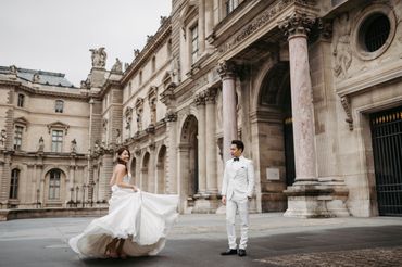 Ảnh cưới Paris mùa đông | Cecilia &amp; Melvin | Février Photography - Février Photography - Hình 12