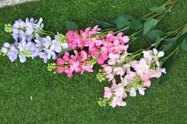 Hoa vải cao cấp - Midori Shop - Phụ kiện trang trí ngành cưới - Hình 1