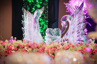 Trang trí tiệc cưới tông hồng xanh cốm - Trung Tâm Tiệc Cưới Hội Nghị Melisa Center - Hình 2