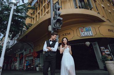 Trọn gói album cưới Sài Gòn xưa và nay - Hệ thống cửa hàng dịch vụ ngày cưới ALEN - Hình 7