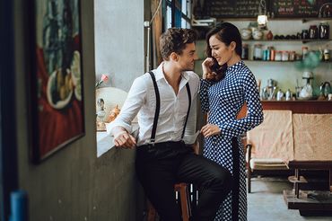 Trọn gói album cưới Sài Gòn xưa và nay - Hệ thống cửa hàng dịch vụ ngày cưới ALEN - Hình 15