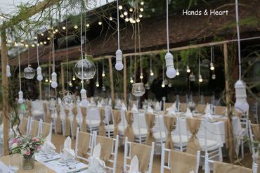 Tiệc cưới ngoài trời Long &amp; Yến tại nhà hàng sân vườn Softwater theo phong cách Rustic - Softwater Restaurant - Hình 20