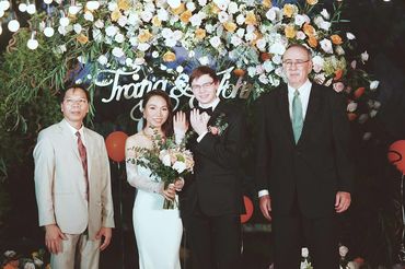 Cầu Vồng Trong Mưa - Tiệc cưới tháng 7 Trang &amp; John - Softwater Restaurant - Hình 10