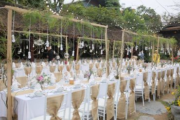 Tiệc cưới ngoài trời Long &amp; Yến tại nhà hàng sân vườn Softwater theo phong cách Rustic - Softwater Restaurant - Hình 1