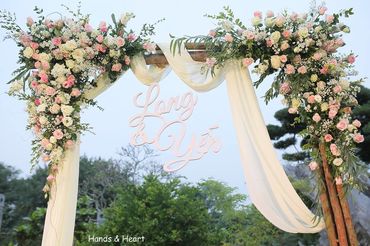 Tiệc cưới ngoài trời Long &amp; Yến tại nhà hàng sân vườn Softwater theo phong cách Rustic - Softwater Restaurant - Hình 13