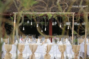 Tiệc cưới ngoài trời Long &amp; Yến tại nhà hàng sân vườn Softwater theo phong cách Rustic - Softwater Restaurant - Hình 14