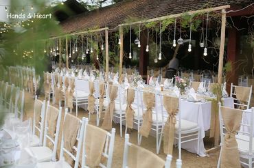 Tiệc cưới ngoài trời Long &amp; Yến tại nhà hàng sân vườn Softwater theo phong cách Rustic - Softwater Restaurant - Hình 16