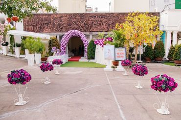 Tiệc cưới với tông màu tím lãng mạn - Trung tâm Hội Nghị - Tiệc Cưới Hoàng Long - Hình 15