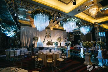 Trang trí hội trường - Khách sạn hoa tươi - Style 2 - Tiffany Wedding and Event - Hình 10