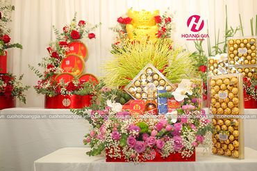 TRÁP ĂN HỎI SƠN MÀI 7 - Hoàng Gia Wedding planner - Hình 9