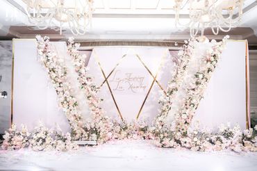 BACKDROP TIỆC CƯỚI - LUXE WEDDING - Hình 6