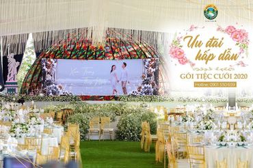 GÓI TIỆC CƯỚI NGOÀI TRỜI SIÊU ƯU ĐÃI 2021 - Nhà Hàng Tiệc Cưới Sân Golf Sông Bé - Hình 1