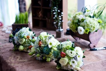 Đám cưới Vintage tại Thảo Điền Village - Lily Flowers &amp; Wedding - Hình 5