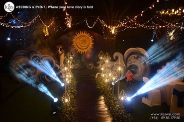 LOVE IS WRITTEN IN THE SKY - K.I.S.S  wedding event Planner - Hình 18