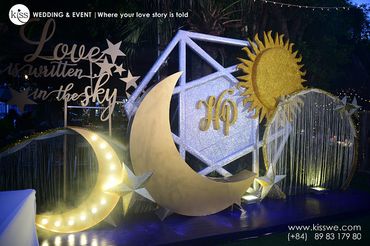 LOVE IS WRITTEN IN THE SKY - K.I.S.S  wedding event Planner - Hình 7