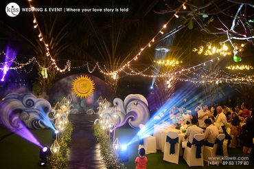 LOVE IS WRITTEN IN THE SKY - K.I.S.S  wedding event Planner - Hình 11