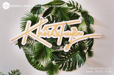 TROPICAL VIBE - K.I.S.S  wedding event Planner - Hình 8