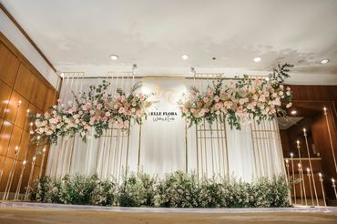 BACKDROP CHỤP HÌNH CƯỚI - Elle Flora Wedding & Event - Hình 6