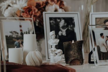 trang trí tiệc cưới tại nhà hàng