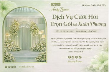 Dịch vụ cưới hỏi trọn gói tại Hà Nội - An Hy Flower - Hình 3