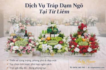 Dịch vụ cưới hỏi trọn gói tại Hà Nội - An Hy Flower - Hình 9